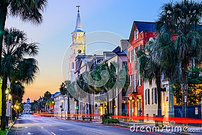 Charleston South Carolina Stock Photo