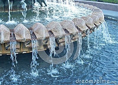 Charleston Waterfront Park Stock Photo