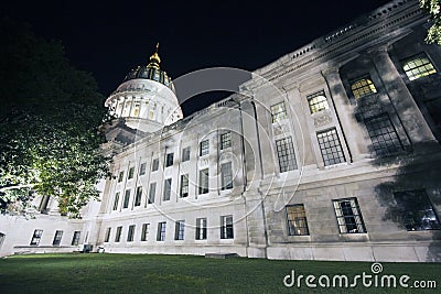 Charleston, West Virginia - State Capitol Stock Photo