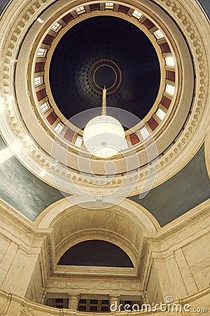 Charleston, West Virginia - State Capitol Building Stock Photo