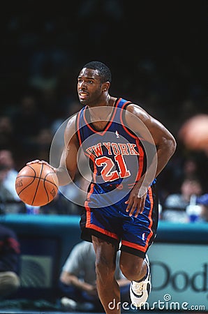 Charlie Ward New York Knicks Editorial Stock Photo