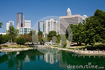 Charlotte, NC Stock Photo