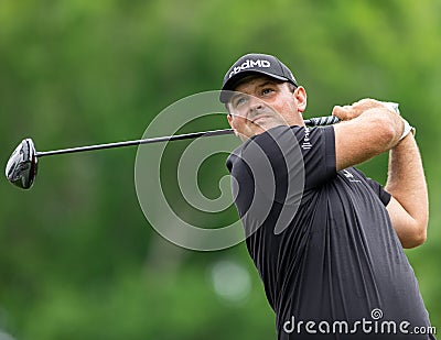 Patrick Reed at the 2021 Wells Fargo Championship Editorial Stock Photo