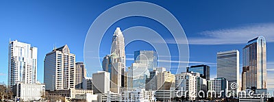 Charlotte North Carolina Stock Photo