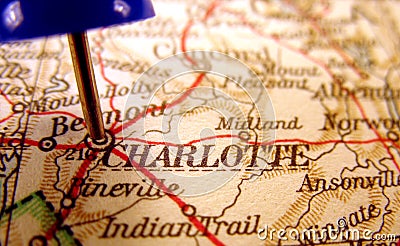 Charlotte, North Carolina Stock Photo