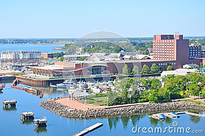 Charlottetown, Prince Edward Island, Canada. Editorial Stock Photo