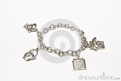 Charm Bracelet Stock Photo