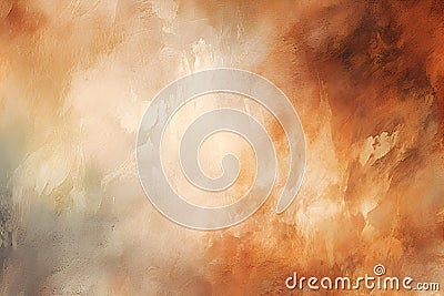 Paper with Sepia Painted Flowers - Charm of the Past and Delicacy of Nature Stock Photo