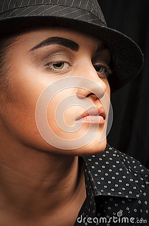 Charming Lady Stock Photo