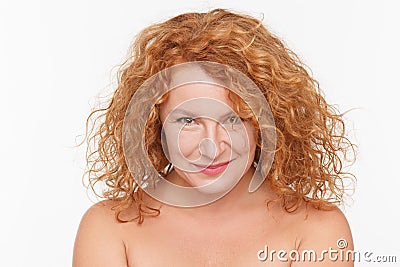Charming mature woman Stock Photo
