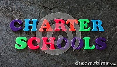 Charter school concept Stock Photo