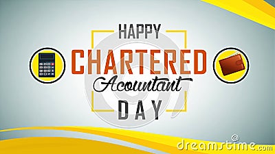 Chartered Accountant's Day(India) 1 July Stock Photo