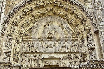 Chartres cathedral in Eure et Loir Stock Photo