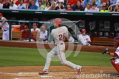 Chase Utley Philadelphia Phillies Editorial Stock Photo