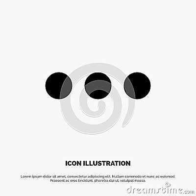 Chat, Chatting, Massage, Sign solid Glyph Icon vector Vector Illustration