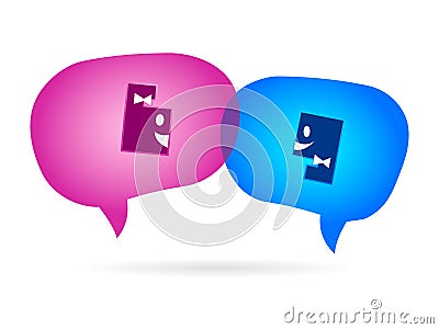 Chat icon Vector Illustration