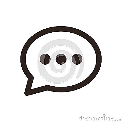 Chat icon Vector Illustration