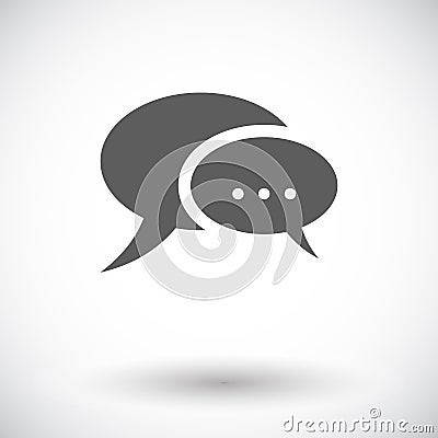 Chat icon. Vector Illustration