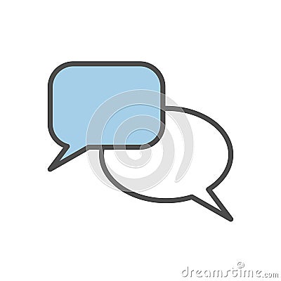 chat icon. Vector Illustration