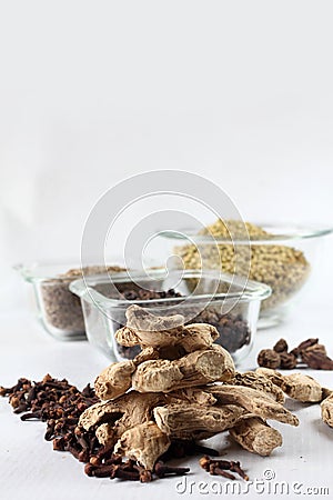 Chat Masala ,flavourful Indian spice mix Stock Photo