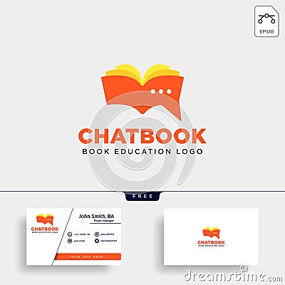 chat or message book, note book, simple logo template vector illustration icon element isolated Vector Illustration