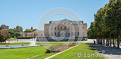 The chateau Borely in Marseille in South France Stock Photo