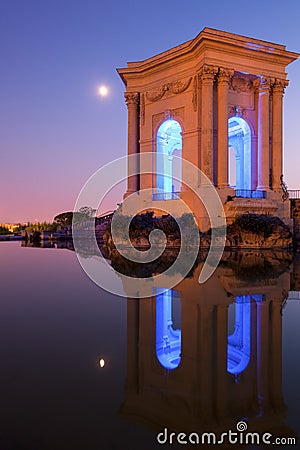 Chateau d'Eau palace - Montpellier, France Stock Photo