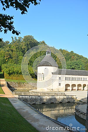 Chateau De Bussy-Rabutin / Chateau De Bussy-Le-Grand Stock Photo