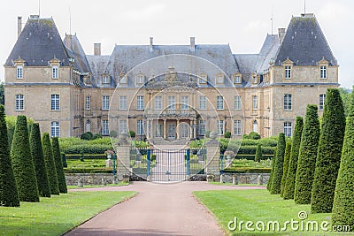 Chateau de Dree in Curbigny, France Stock Photo