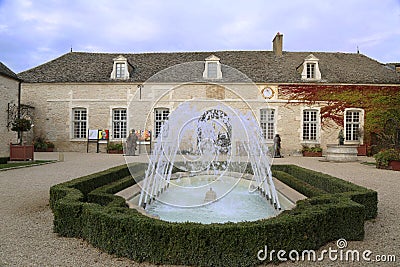 Chateau de Pommard winery in France Editorial Stock Photo