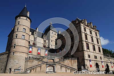 Chateau de Vizille general view Stock Photo