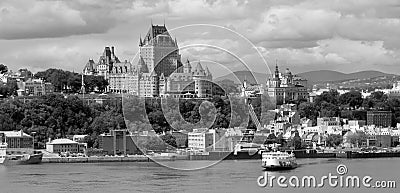 Chateau Frontenac Editorial Stock Photo