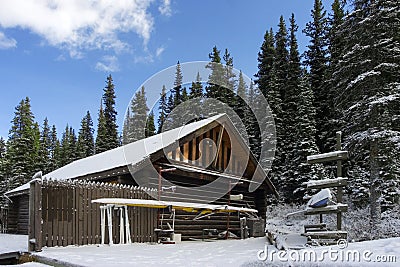 Chateau lake louise Stock Photo