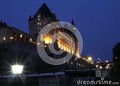 Chateau Laurier Stock Photo