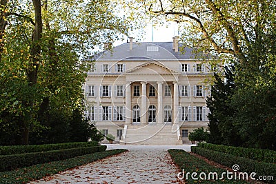 Chateau Margaux Stock Photo
