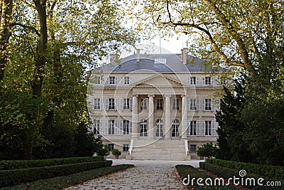 Chateau Margaux Stock Photo