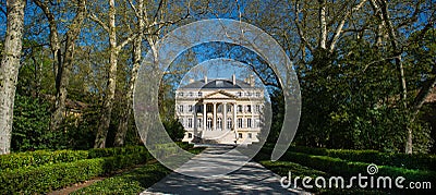 Chateau Margaux-Bordeaux Vineyard Stock Photo