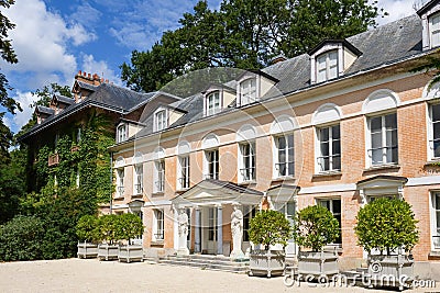 Chateaubriand House - Chatenay-Malabry, France Stock Photo