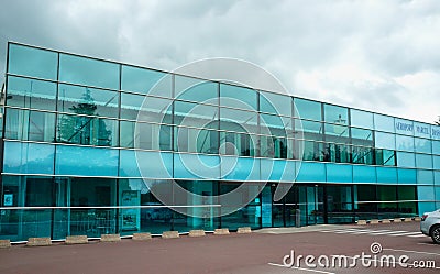 Chateauroux airport - France Editorial Stock Photo