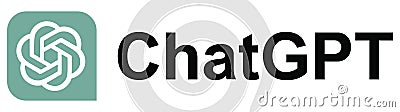 ChatGPT AI Chatbot logo Vector Illustration