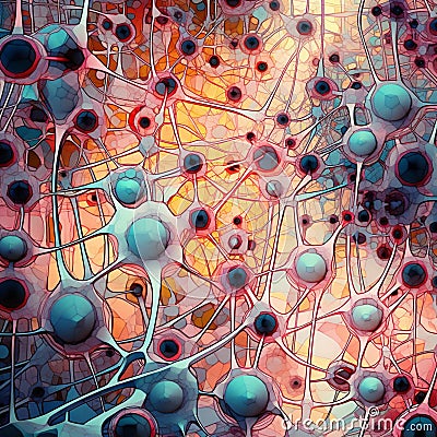 ChatGPT. Neural network. Built with Artificial Intelligence Stock Photo