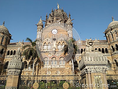 Chatrapati shivaji relway station Stock Photo