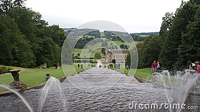 Chatsworth House Editorial Stock Photo