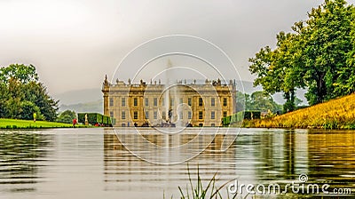 Chatsworth House Editorial Stock Photo