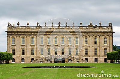 Chatsworth House Editorial Stock Photo