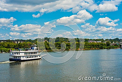 Chattanooga riverboat Southern Belle Editorial Stock Photo