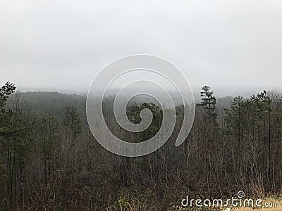 Cheaha State Park Stock Photo