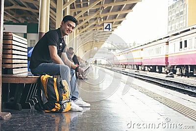 Cheap Travel and Lifestyle concept. Stock Photo