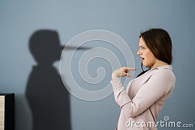 Cheater Forgery Trickster Deceit Business Face Stock Photo