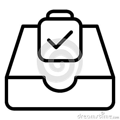 Check, email Isolated Vector icon which can easily modify or edit Vector Illustration